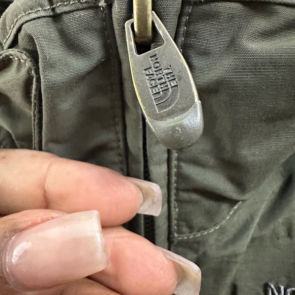 The North Face Army Green Hooded Jacket - Picture 9 of 15